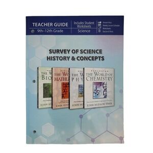 Master Books Survey of Science History‎ & Concepts Teacher Guide 9-12 Grade
